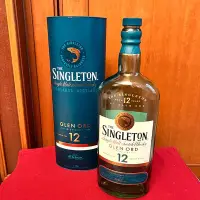 在飛比找Yahoo!奇摩拍賣優惠-SINGLETON 蘇格登12年蘇格蘭威士忌空酒瓶(1000