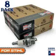 8 Pack Champion Spark Plug - For 039 STIHL Chainsaw