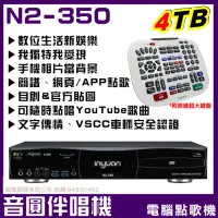 在飛比找momo購物網優惠-【音圓】N2-350 4TB 專業型電腦伴唱點歌機(YouT