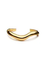 Agmes Astrid Medium Gold Vermeil Cuff ONE SIZE