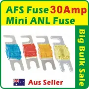 5 x AFS/Mini ANL Fuse 40Amp Zinc Nickel-Plated Audio Fuse