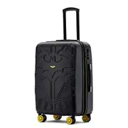 Batman 24" Trolley Checked Suitcase Luggage Travel Hard Case 65x42x28cm Black