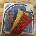 Intex The Wet Set Intex Pool Air Mat Float Blue 72x27 Inflatable Lounge NOS 1999