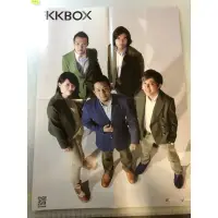 在飛比找蝦皮購物優惠-蘇打綠 KKBOX 音樂誌 海報 魚丁系 背面周杰倫