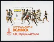 OLI2 Dominica HB 62 1980 JJOO Moscú MNH
