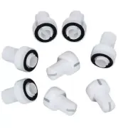8pcs Flat Jet Nozzle 319350 for Powder Coating PG1 Spray Gun Machine New