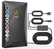 2024 Newest TV Antenna, Antenna for Smart tv with Amplifier Signal Booster