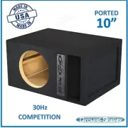 10" subwoofer box 10" single ported / vented sub box speaker box Car audio