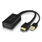 O-Alogic HDMI to DisplayPort Adapter Converter with USB Power HDDPU-ACTV