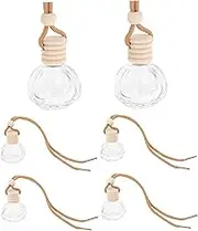 MAGICLULU 6Pcs Car Air Freshener Essential Oil Diffuser Bottles Aromatherapy Perfume Storage for Personalised Fragrance for Car Vents and Driving Enjoyment