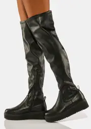 [Koi Footwear] Gravity Platform Knee High Boots