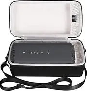 Tourmate Travel Hard Case for Sony SRS-XE300 X-Series Wireless Portable Bluetooth Speaker, Protective Carrying Storage Bag Black
