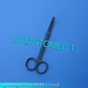Operating Scissors Curved 6" Sharp/Blunt Black Coated Surgical Instruments