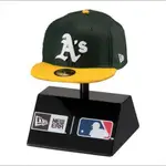 NEW ERA JAPAN 59FIFTY MLB X BANDAI 扭蛋吊飾 OAKLAND 奧克蘭運動家隊一個