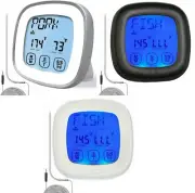 Barbecue Digital Meat food kitchen Cook Thermometer Timer Stainless Steel Probes