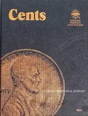 Whitman Cents Coin Folder Plain #9041