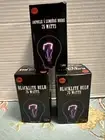 Black Light Bulb 75 Watts Lightbulb VEI Fits Standard Light Sockets