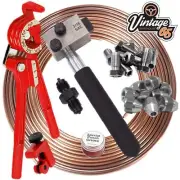 MG Midget MGB MGA Magnette 3/8" Unf Kunifer Brake Line Pipe Repair Flaring Kit (for: MG)