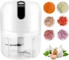 Electric Garlic Food Chopper Vegetable Chopper Grinder Blender Crusher 2 Sizes