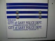 Gary Indiana Police Communications Van Decals Old School 1:24