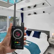 Spy Spot Bug Detector RF Lens Finder Camera Detector GSM Listening Device GPS...