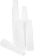 10pcs Plastic Winding Tube Yarn Cone Knitting Spool Sewing Products Yarn Spool Winder Yarn Bobbins for Knitting Wire Weaving Bobbins Thread Winding Board Plastic Spool White