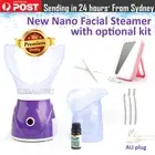 130w Nano Facial Steamer Deep Cleansing Face Eyebrow Razors Hydration Sauna AU