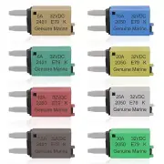 Low Profile Mini Blade Fuses Resettable Assortment Kit 5A-30A DC 12V/28V