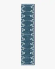 75' x 365' | Machine Washable Runner Rug | Kid & Pet Friendly | Indoor Rug | Sloane Blue Rug | Ruggable