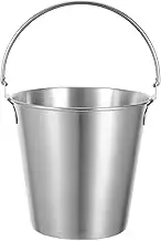 Stainless Steel Portable Ice Bucket Snack and Drink Holder for Parties Outdoor Activities Stylish Design Easy to Carry