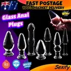 Glass Anal Plug Beads Trainer Dildo Anal Prostate Massager Butt Plug Sex Toy