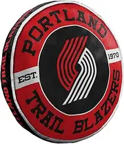 Officially Licensed NBA Portland Trailblazers 15" Travel to Go Cloud Pillow, Multi Color, One Size