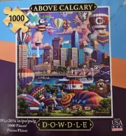 Dowdle "Above Calgary" 1000 Piece Jigsaw Puzzle NEW in Box
