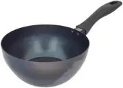 Fujita Metal Iron Frying Pan Deep 20cm Made in Japan Suit Discerning Craftsman