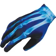 Thor Sportmode X-Ray Gloves, Navy Blue/Black/Blue