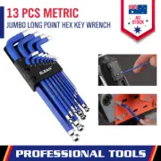 13-Piece Big Size Allen Key Set Metric Hex Key Wrench Heavy Duty Metric 2-19mm