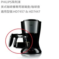 在飛比找蝦皮購物優惠-PHILIPS 美式咖啡機專用配件:玻璃壺 、濾網 、濾網架