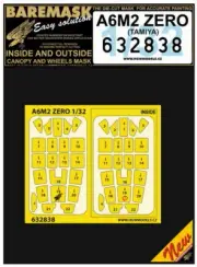 HGW 1/32 A6M2 Zero Paint Masking for Tamiya kit