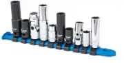 Titan - 10 Pc. 1/4 In. And 3/8 In. Dr. 10 Mm Socket Set (68660)