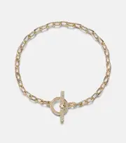[David Yurman] David Yurman DY Madison® 18kt gold chain bracelet with diamonds S gold