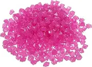 uxcell 800pcs Glow Rocks 10-15mm Glow Pebbles Decoration in The Dark Luminous Stones Decor DIY Decorative Purple for Garden, Potted Plant, Fish Tank