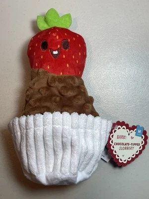 NWT Bark Box Chocolate-Yipped Slobberry, Sweetie Pie's Bakery Red, M 20-50 lbs