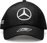 Mercedes AMG Petronas Formula One Team - Kids 2023 George Russell Driver Hat - Black - Size: One Size, Black, One Size