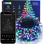Smart Wifi Christmas Lights, 99Ft 300 LED Smart Color Changing Christmas Lights