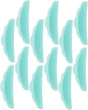 FOMIYES 20 Pairs Eyelash Silicone Pad Lash Curling Gasket Eyelash Grafting Gasket Reusable Safe Silicone Material Practical Tool for Women