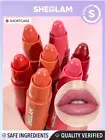 Authentic SHEGLAM Just Kissed Lipstick Crayon-Shortcake Waterproof Moisturizing