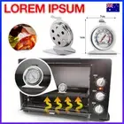 Stainless Steel Oven Thermometer Large Dial Kitchen Food Temperature AU Stock