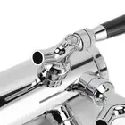 HG Draft Beer Kegerator Tower 3 Tap Stainless Steel Dispenser For Home Brewing