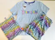 Peter Alexander Disneyland Resort Pjs Set Jnr Girls Size 10 Summer Pyjamas New