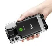 Bluetooth Back Clip Phone Barcode Scanner, 1D 2D QR Wireless Bar Code Reader ...
